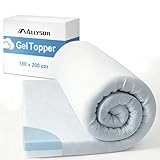 Allyson® Matratzen Topper 180x200cm Matratzenschoner Memory Schaum Topper mit Waschbar Bezug, 8cm...