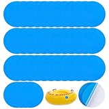 NIDONE 40 Stück Pool-Flicken, 7, 6 cm, runder Pool-Reparaturflicken, schneidbares Reparaturset,...