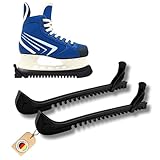 ESSENTIVAL® Premium Verstellbarer Kufenschoner speziell gegen Rost Bildung (1 Paar) I Kufenschutz...