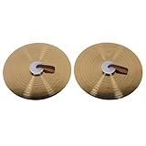 Tissting Hand Cymbal 16cm Hochwertige Legierung für Bühnenperformance, Professionelle 40cm...