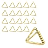 laveroar 20 Stück Gold Metall Tischkartenhalter – Dreieck Design Kartenhalter Tisch,...