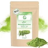 Curly Superfood Weizengraspulver Bio 500g - Laborgeprüft, 100% naturrein & ohne Zusätze - Bio...