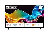 DYON Movie Smart 55 XT-3 139 cm (55 Zoll) Fernseher (4K Ultra-HD Smart TV, HD Triple Tuner...