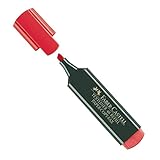 Textliner 48 - rot - Faber Castell Textmarker 10 Textmarker