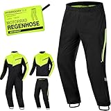 SHIMA HYDRODRY 2.0 Motorrad Regenbekleidung Hose Wasserdicht Reflektierend Damen Herren Set für...