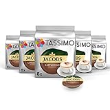 Tassimo Kapseln Jacobs Cappuccino Classico, 40 Kaffeekapseln, 5er Pack, 5 x 8 Getränke