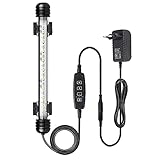 VARMHUS Tauchen Aquarium Licht,Aquarium LED Beleuchtung mit Timer Auto On/Off Dimm-Funktion,3...