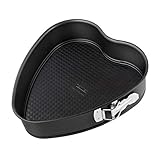 Zenker 7410 Special Creative Herzspringform Ø 26 cm – Liebevolles Backen, Teflonbeschichtet, für...