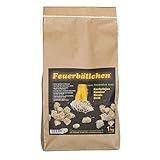 Feuerbällchen - das Original - zum Anzünden von Kachelofen, Kamin, Herd, Grill, Lagerfeuer - aus...