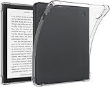 JKase Transparente TPU-Schutzhülle kompatibel mit Kobo Libra 2 (17,8 cm) 2021, stoßfest, dünn,...