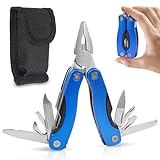 Multitool Werkzeug Multifunktionszange 11 in 1 Taschenwerkzeug Faltbares Edelstahl mit...