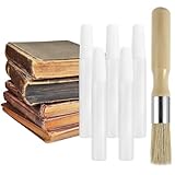 Suoumwa 6 PCs Buchkleber mit Pinsel Buchbinding Klebstoff Set für Bindung und Reparaturumschläge...