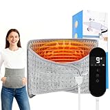 125x30cm Wärmegürtel Rücken, Heizkissen, Heizkissen Mit Abschaltautomatik,Wärmekissen Rückenmit...