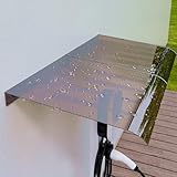 Outdoor Klimaanlage Abdeckung - Wetterfeste Polycarbonat-Türüberdachung Markise für...