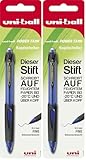 Uni-Ball 141396 - Kugelschreiber Powertank, 1,0 mm, blau, 1 Stück (Packung mit 2)