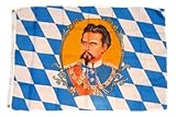 Fahne / Flagge Bayern König Ludwig NEU 90 x 150 cm
