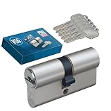 BASI | V55 Profil-Doppelzylinder 30/30 mm | Not- und Gefahrenfunktion | Zylinderschloss | 5...