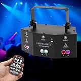 9-Eyes LED RGB Licht DJ Projektor 12 Patterns Disco Bühnenbeleuchtung Lichteffekt DMX Lichteffekt...