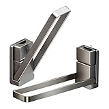 Vakuum Saugnapf Handtuchstange - 2er Set Vakuum Saugnapf Handtuchhalter Gestell - Klappbarer...