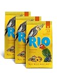 RIO Alleinfutter für Großsittiche | 3er Pack | 3 x 500 g | Speziell zusammengesetzte Mischung von...