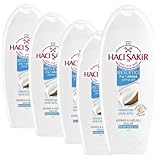 HACCISAKIR Kokosnuss Shampoo & Creme – 5 x 500 ml – Pflegendes Haarshampoo