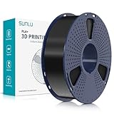 SUNLU PLA Plus 3D Drucker Filament, PLA+ Filament 1.75mm, sauber gewickeltes Filament, robustes 3D...