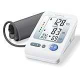 Sanitas SBM 21 Oberarm-Blutdruckmessgerät, vollautomatische Blutdruck- und Pulsmessung am Oberarm...