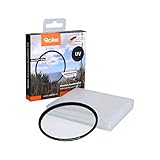 Rollei Premium Rundfilter UV 55 mm - UV Filter und Schutzfilter mit Aluminium-Ring aus Gorilla Glas...