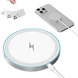 Mag-Safe Ladegerät iPhone, Magnet Wireless Charger Induktive Ladestation für iPhone16 15 14 13 12...