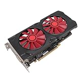 VBESTLIFE RX580 8 GB Grafikkarte, GDDR5 256 Bit Computer-Grafikkarte mit Zwei Lüftern, 1380/7000...