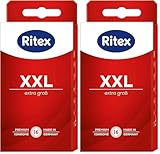 Ritex Kondome XXL – Extra große Kondome 16 Stück für mehr Komfort & intensives Empfinden,...