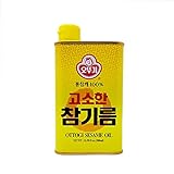 OTTOGI Premium geröstetes Sesamöl, 100 % reines Sesamöl, traditionelles koreanisches Öl, 500 ml
