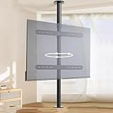 FHSLKXIM LCD-Tv-Ständer, Hängeschrank, Drehbare Wandhalterung Mit Verstellbarer Neigung, Geeignet...