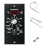 Digitales Thermostat-Bedienfeld-Set, BAC236, kompatibel mit Traeger-Pellet-Grills, mit automatischer...