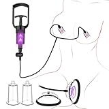 Muschipumpen Nippelpumpen Sex Spielzeug für die Frau, Vagina Klitoris Vakuumpumpe,Klitoris...