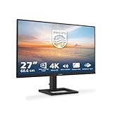 Philips 27E1N1800A - 27 Zoll Ultra HD Monitor, Laustprecher, HDR10 (3840x2160, 60 Hz, HDMI 2.0,...