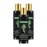 Rosmarin-Haarwuchs-Shampoo, Natürliches verdickendes und stärkendes Shampoo mit hydrolysiertem...