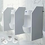 Wandmontierter Urinal-Sichtschutz für Männer, Raumteiler-Trennwände Trenner dekorativ, für den...