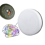 Zuasdvnk LED-Lichterkette, Laterne, wasserdicht, USB, tragbar, vielseitige Beleuchtung für Zelte,...