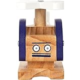 small foot Hubschrauber aus Holz, mit beweglichen Rotorblätter, Spielfahrzeug für Kinder, ab 18...