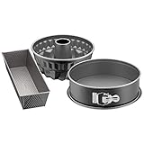 Original Kaiser Inspiration Backformen Backset 3-teilig, mit Springform (Flachboden), Gugelhupf...