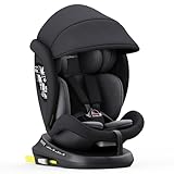 XOMAX 946i Kindersitz drehbar 360° mit ISOFIX, Liegefunktion I mitwachsend I 0-36 kg, 0-12 Jahre,...