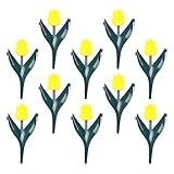 Beeteinfassung - 10 Stück dekorative Bordüre für Garten - Gartendekoration für Gemüsegarten...