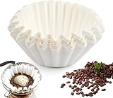 Korbfilter Kaffeefilter, für Beem, Phillips, Cuisinart, Gastroback, 100 Stück 80/200mm...