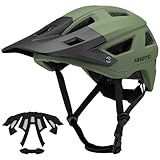 Favoto Mountainbike Fahrradhelm mit Schirm Leicht - Doppelte Inmould Technologie MTB Helm für Damen...