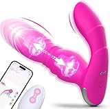 Unikrealer Sex Spielzeug für die Frau G Punkt Vibration für Frauen Dildo, 9x9 Vib-Stoßfunktion...