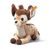 Steiff Kuscheltier Disney Originals Bambi, Süßes Stofftier mit Kunststoffaugen, Kinder, Jungen &...