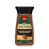 Jacobs löslicher Kaffee, Instant Kaffee, Espresso, 100g