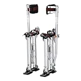 VEVOR Arbeitsstelzen Trockenbau 45,7-76,2cm Höhenverstellbar Aluminiumstelzen Deckenbau 103kg...