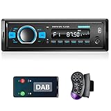 Hodozzy Autoradio DAB 1 Din mit Bluetooth, MP3-Player mit FM Radio, 1 Din Autoradio Unterstützung...